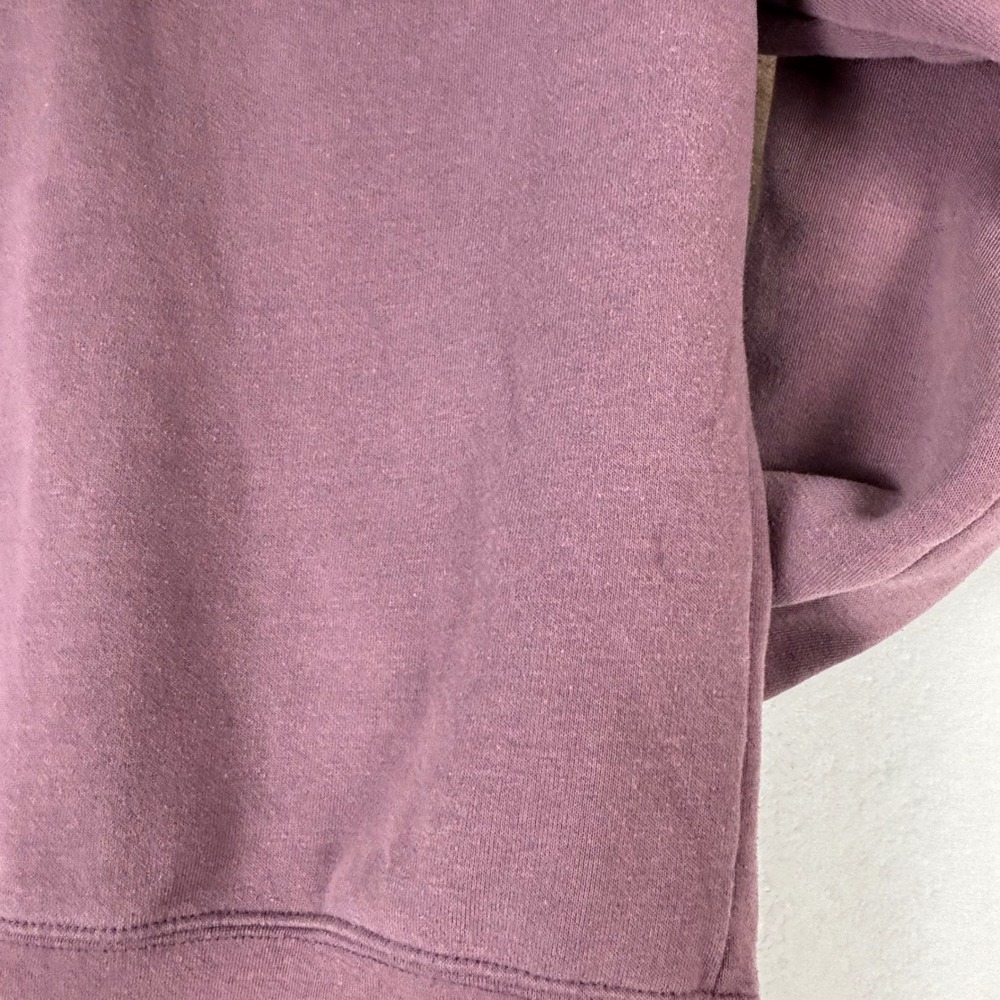 Carhartt Womens Hoodie Size Small Purple Full Zip Sweatshirt Logo Pocket‎ Cozy - Picture 7 of 11